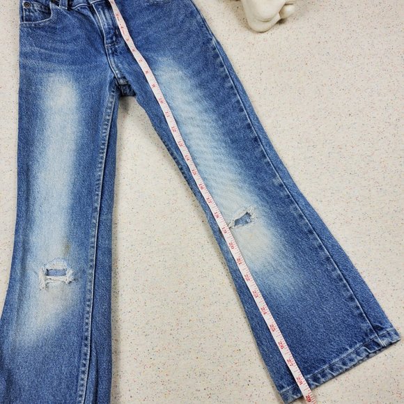 Y2k Flared Faded Sonoma Jeans kids 7 - Picture 8 of 11
